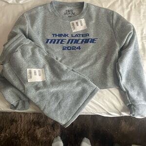 Tate McRae Gray Women's Sweatshirt